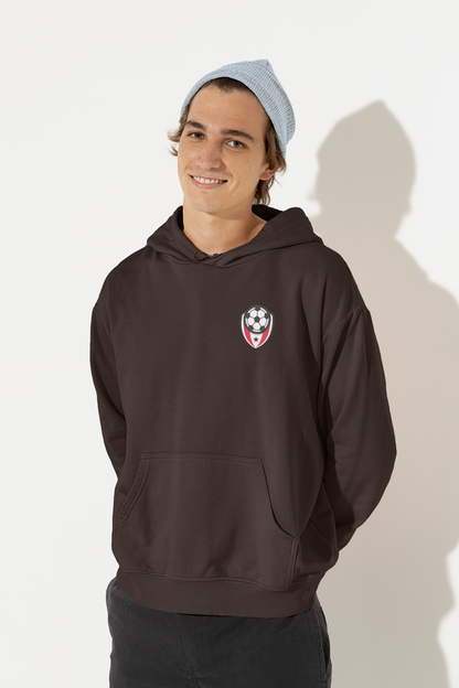 Football Badge | Minimalist | Premium Unisex Winter Hoodie