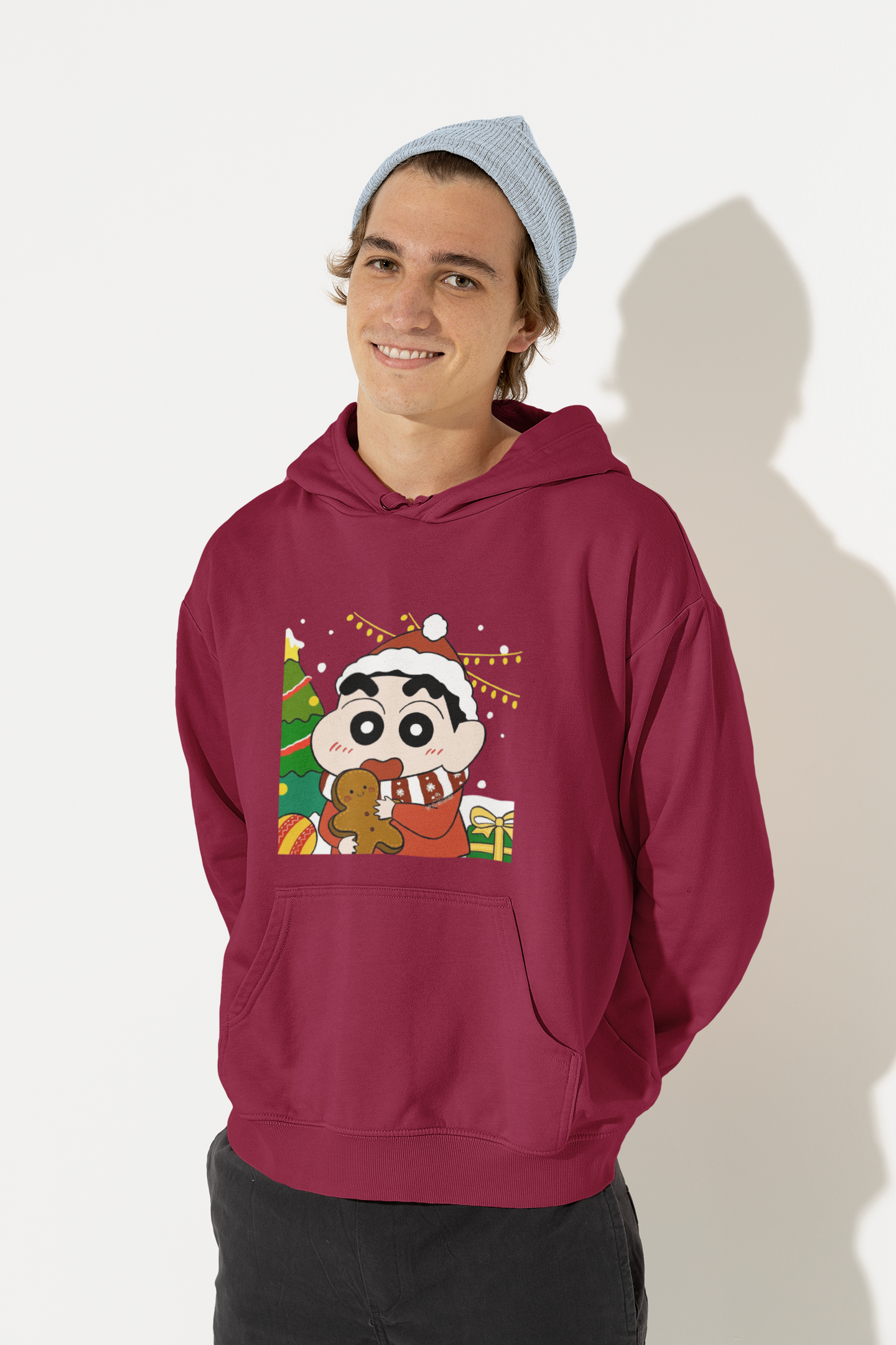 Shinchan Claus | Shinchan | Premium Unisex Winter Hoodie