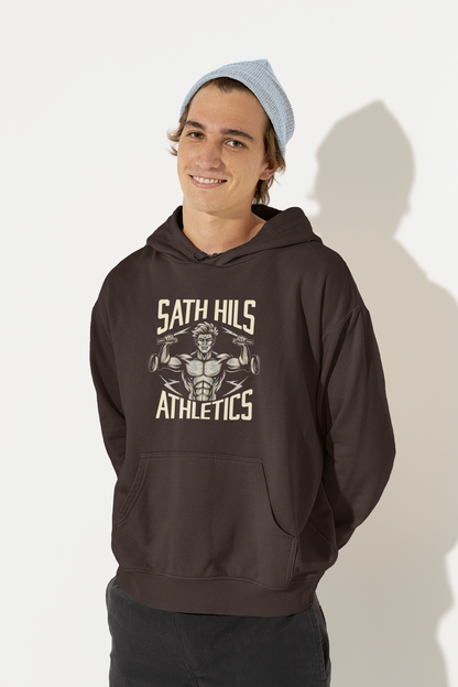 Sath Hils Atheletics | Retro Theme | Premium Unisex Winter Hoodie