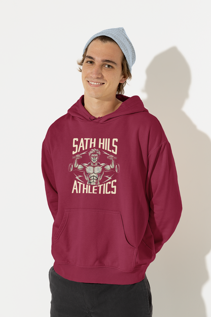 Sath Hils Atheletics | Retro Theme | Premium Unisex Winter Hoodie