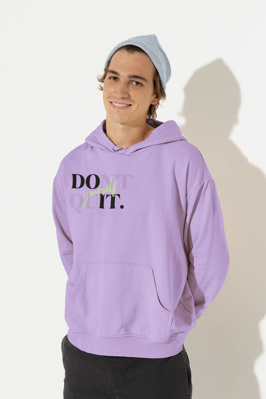 Don't Quit | Minimalist | Premium Unisex Winter Hoodie