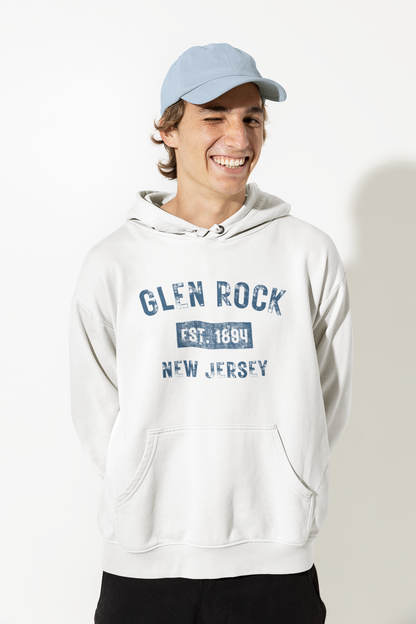 Glen Rock | Retro Theme | Premium Unisex Winter Hoodie