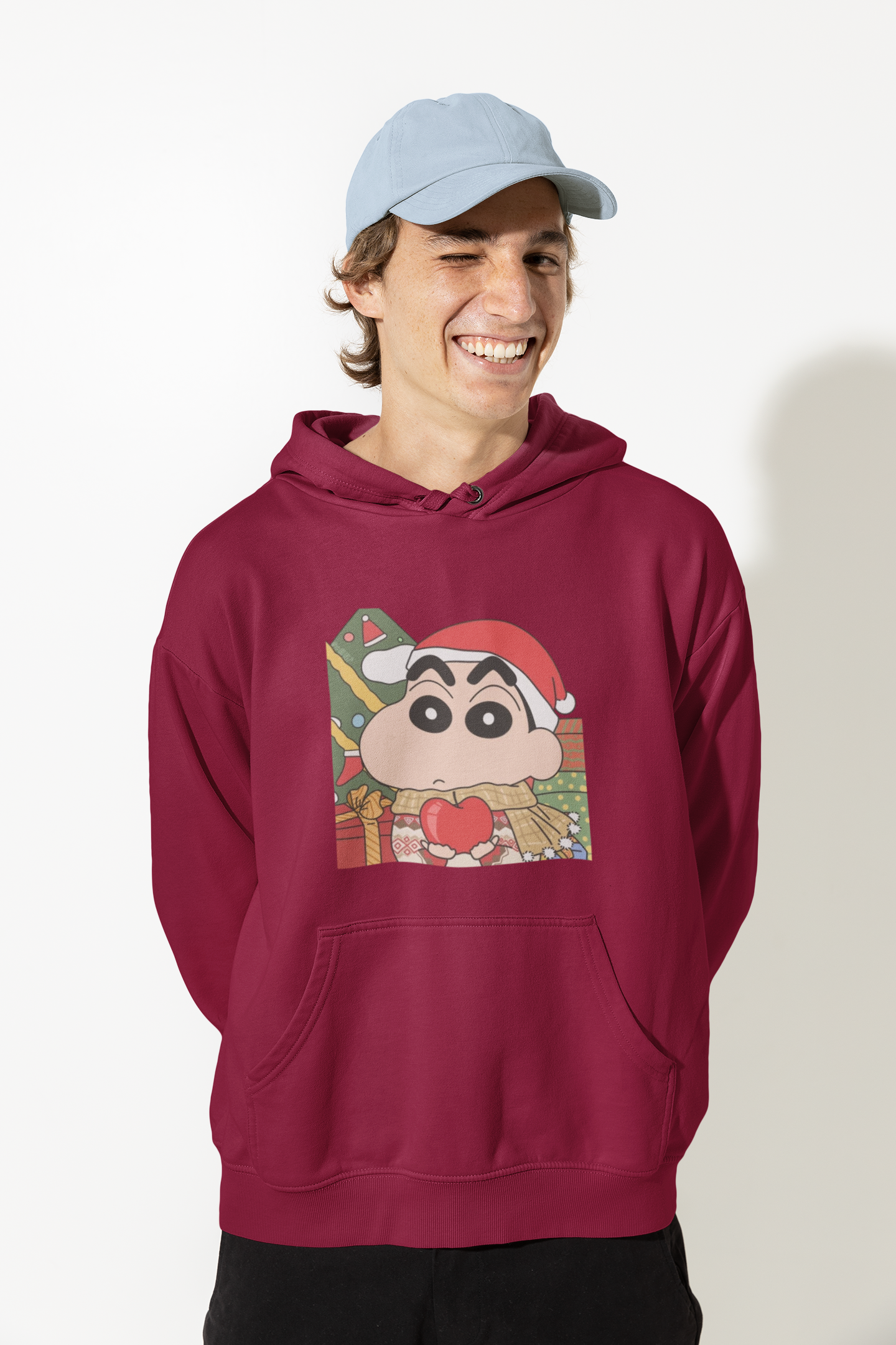 Winter Wonder | Shinchan | Premium Unisex Winter Hoodie