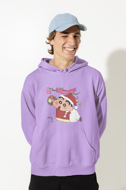 X-mas Day | Shinchan | Premium Unisex Winter Hoodie