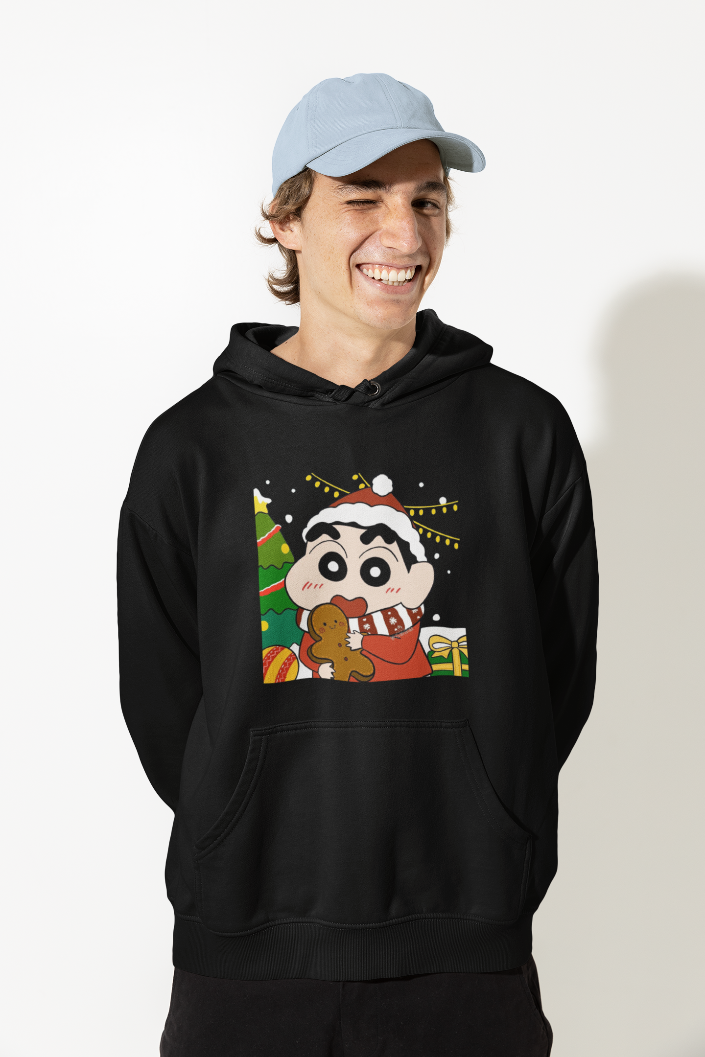 Shinchan Claus | Shinchan | Premium Unisex Winter Hoodie