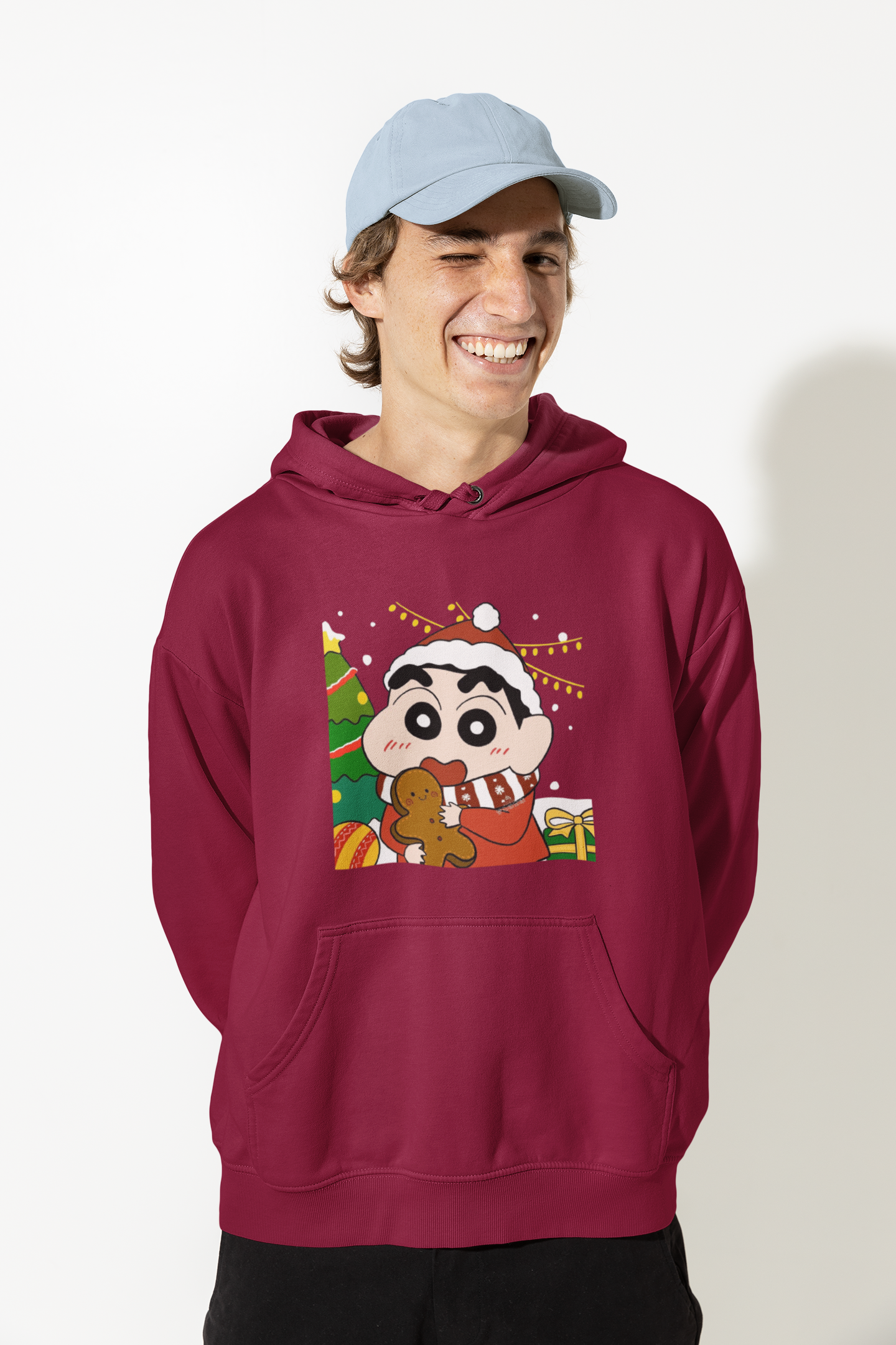 Shinchan Claus | Shinchan | Premium Unisex Winter Hoodie