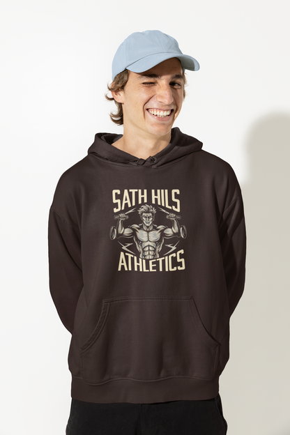 Sath Hils Atheletics | Retro Theme | Premium Unisex Winter Hoodie