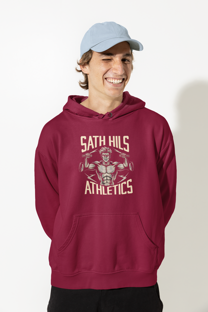 Sath Hils Atheletics | Retro Theme | Premium Unisex Winter Hoodie