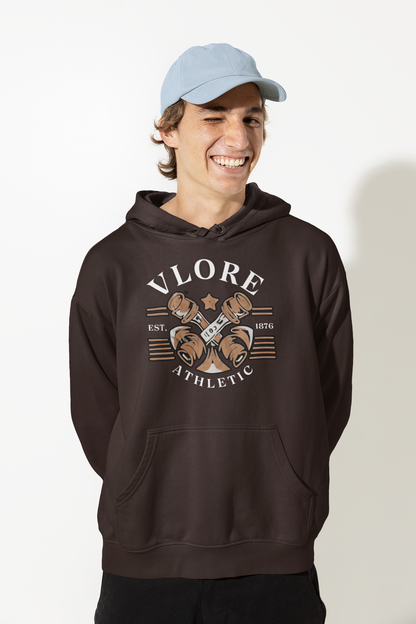 Vlore Athletics | Retro Theme | Premium Unisex Winter Hoodie