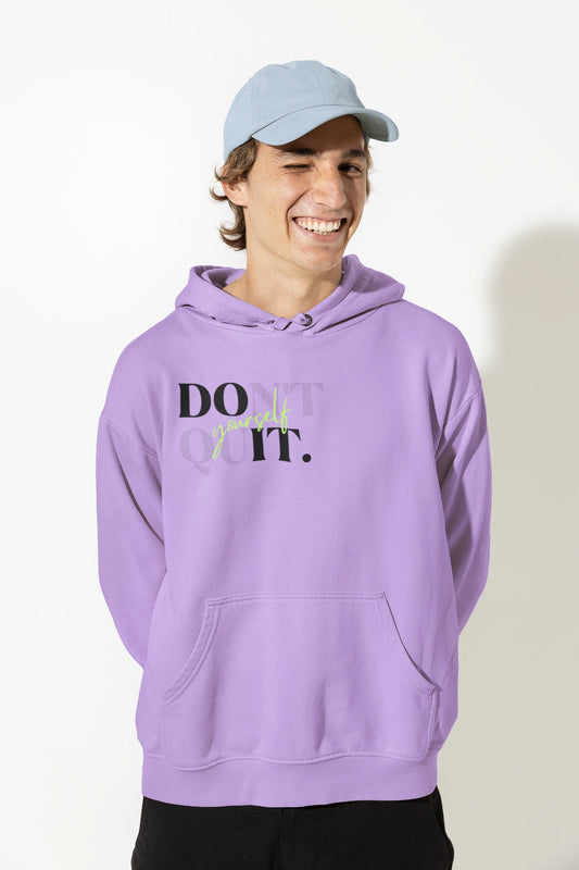 Don't Quit | Minimalist | Premium Unisex Winter Hoodie