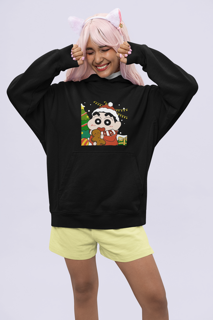 Shinchan Claus | Shinchan | Premium Unisex Winter Hoodie