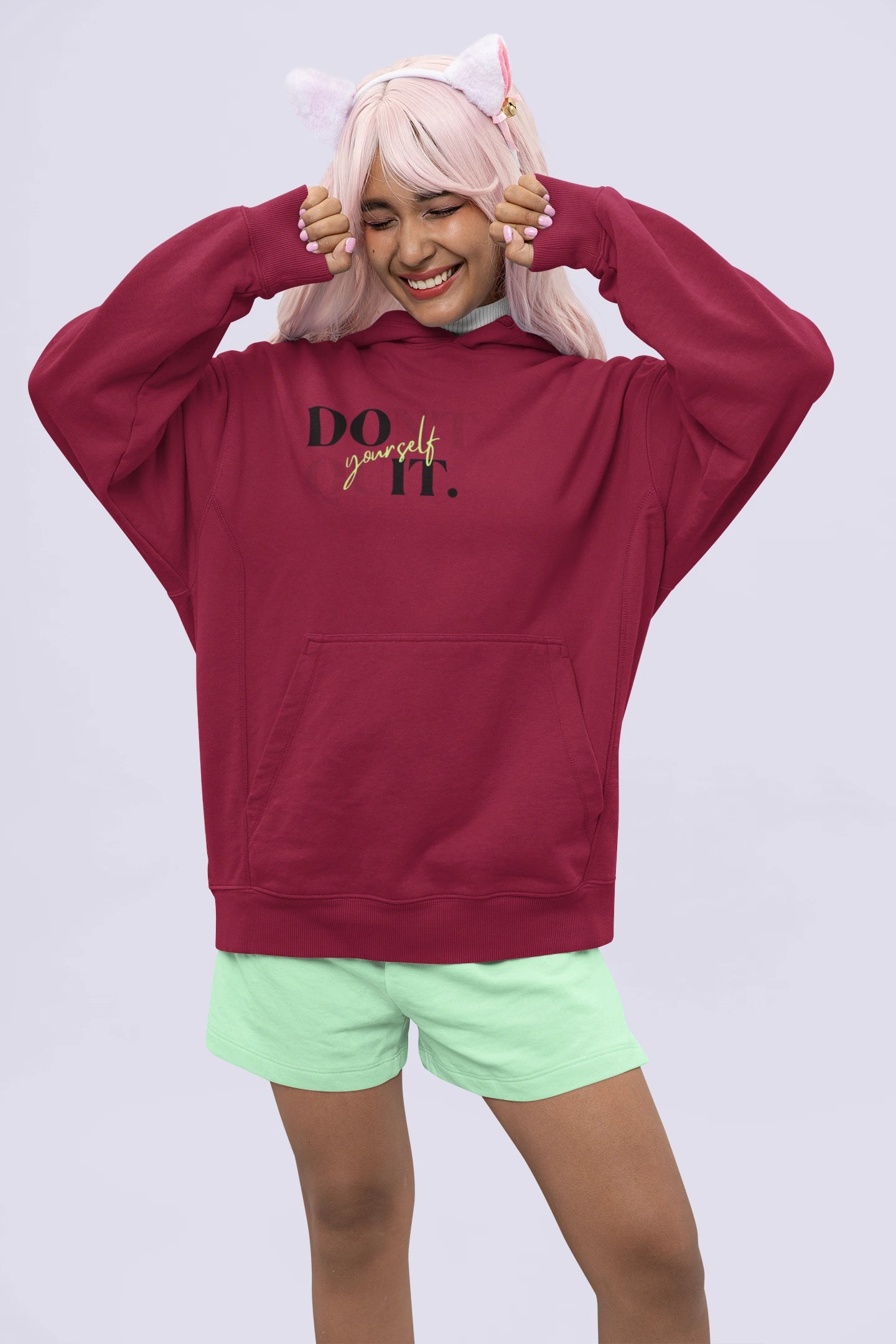 Don't Quit | Minimalist | Premium Unisex Winter Hoodie