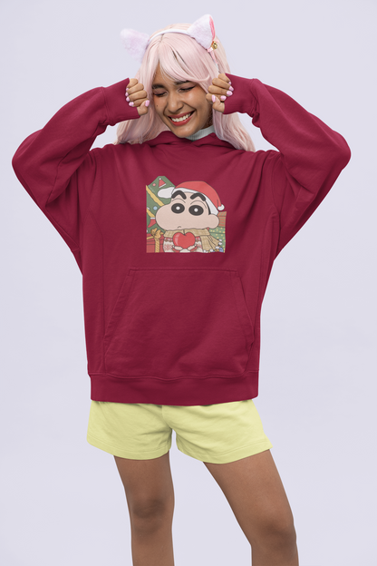 Winter Wonder | Shinchan | Premium Unisex Winter Hoodie