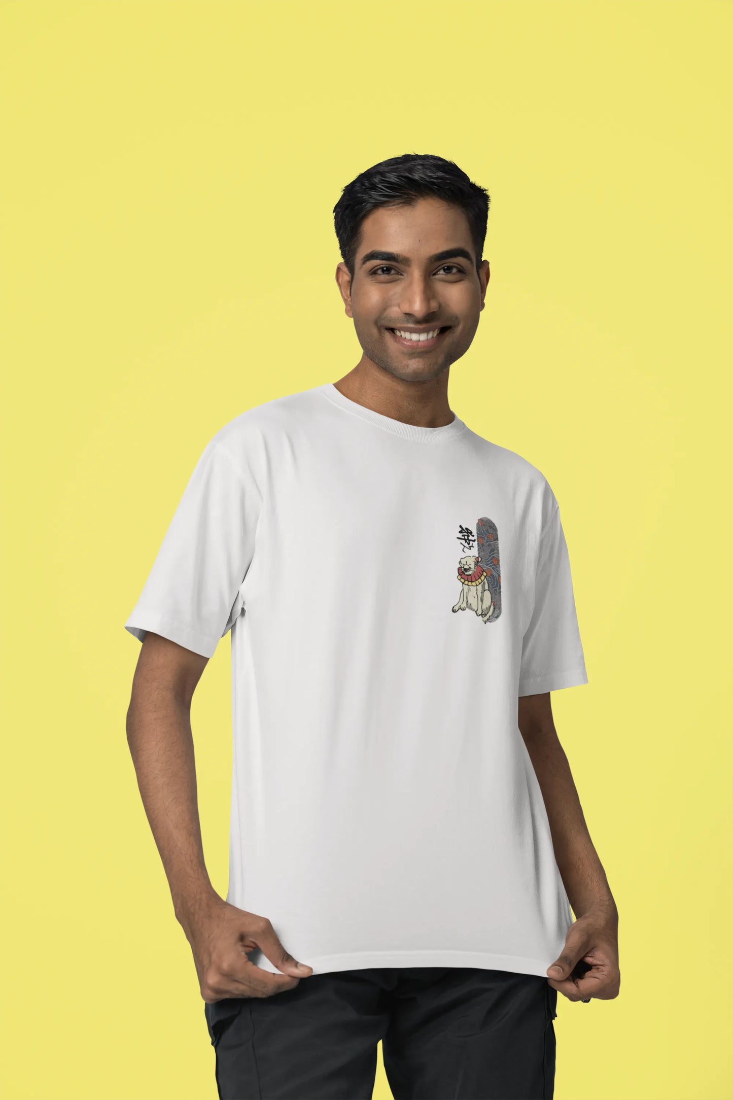 Japanese Dog | Wildlife | Dropped  Sleeve Unisex T-Shirt