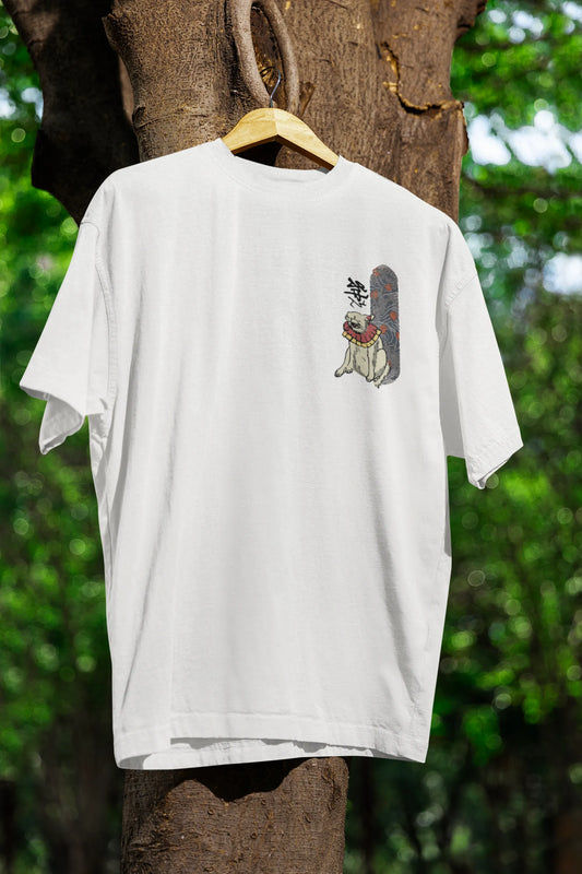 Japanese Dog | Wildlife | Dropped  Sleeve Unisex T-Shirt
