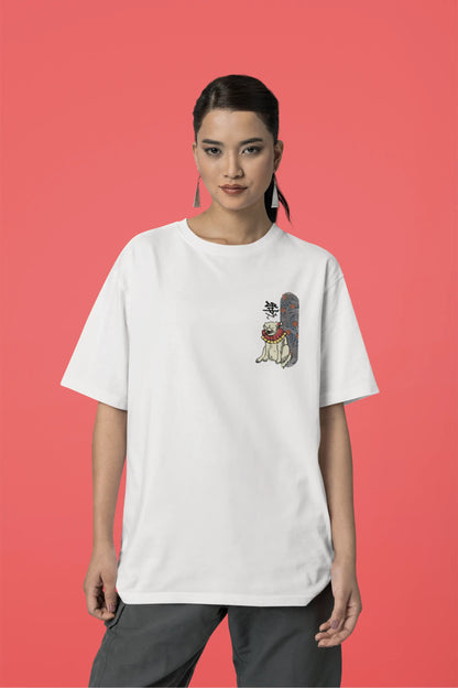 Japanese Dog | Wildlife | Dropped  Sleeve Unisex T-Shirt