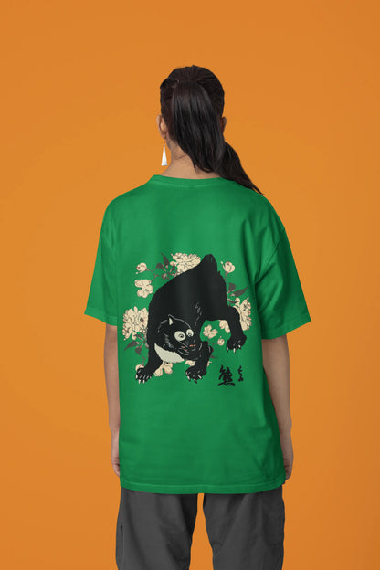 Black Bear | Wildlife | Dropped  Sleeve Unisex T-Shirt