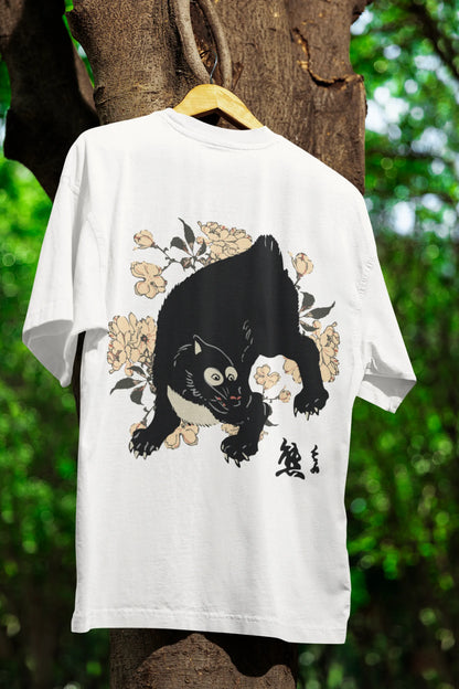 Black Bear | Wildlife | Dropped  Sleeve Unisex T-Shirt