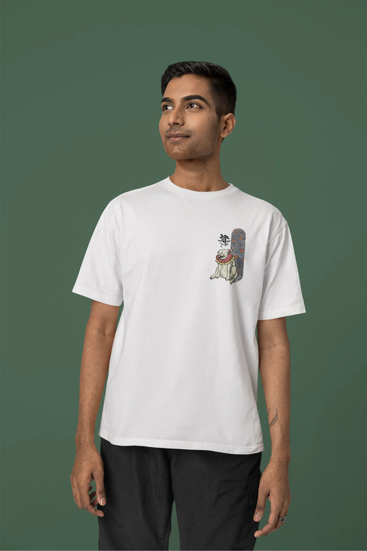 Japanese Dog | Wildlife | Dropped  Sleeve Unisex T-Shirt