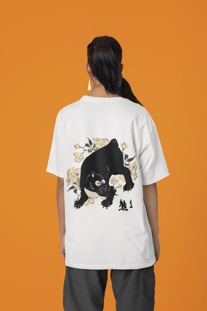 Black Bear | Wildlife | Dropped  Sleeve Unisex T-Shirt