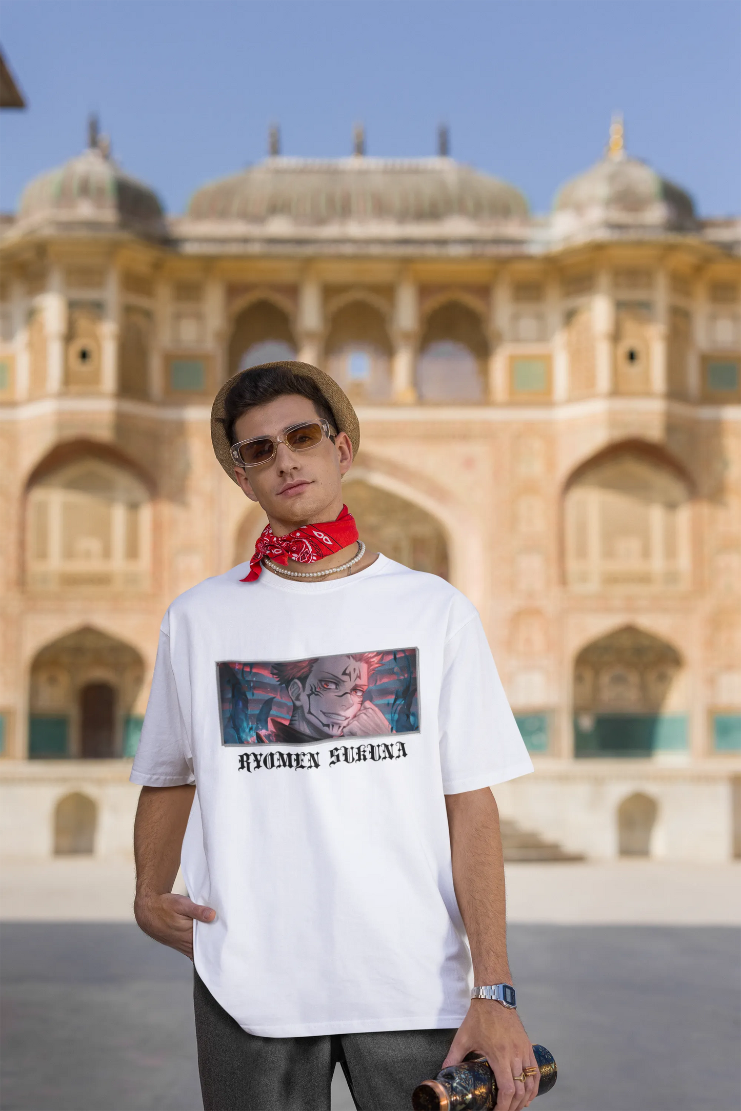 Ryomen Sukuna | Anime | Dropped Sleeve Unisex Tee  | Broke Memers