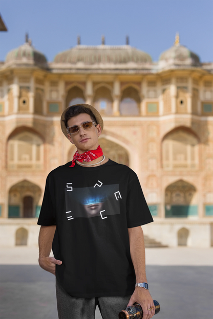 Brain Universe | Space Vogue | Dropped Sleeve Unisex Tee
