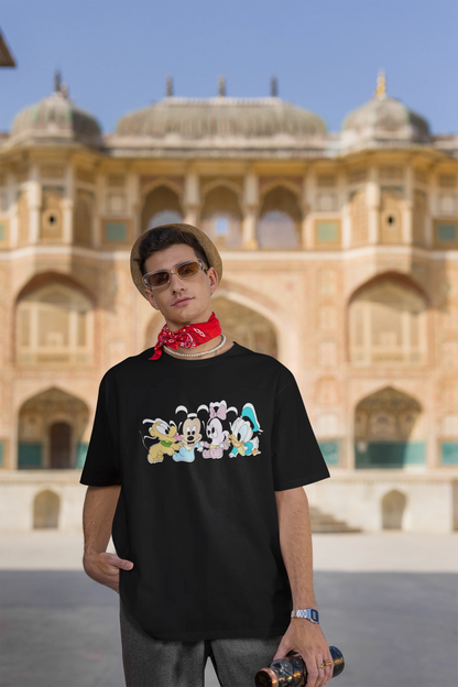 Clubhouse Gang | Disney | Dropped Sleeve Unisex Tee