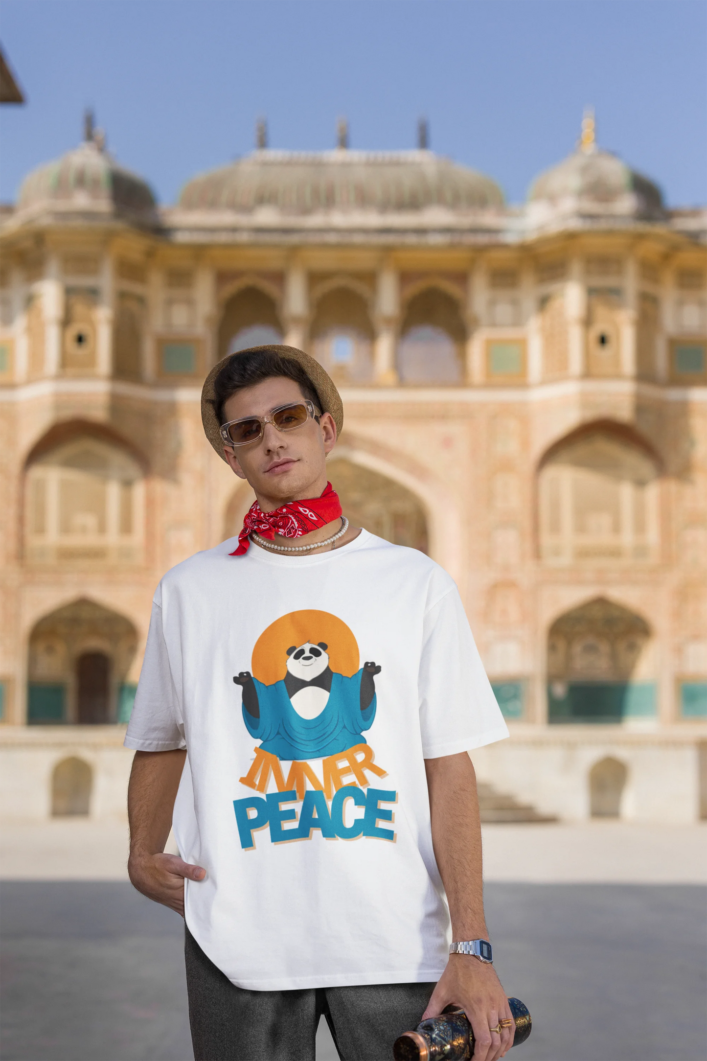 Inner Peace | Kung Fu Panda | Dropped Sleeve Unisex T-Shirt