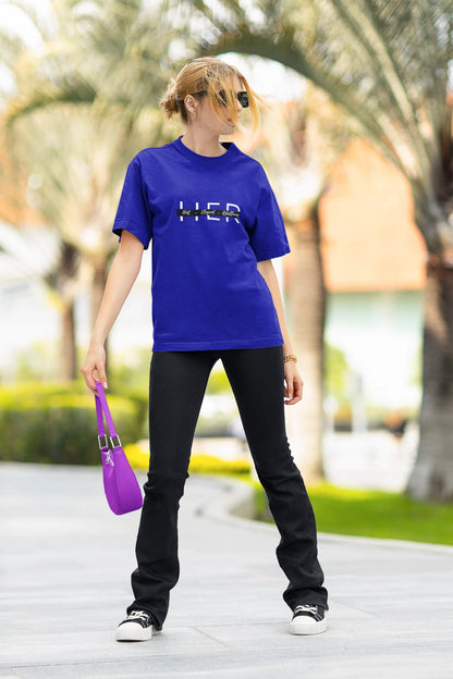 HER | Womaniya | Dropped Sleeve Unisex Tee