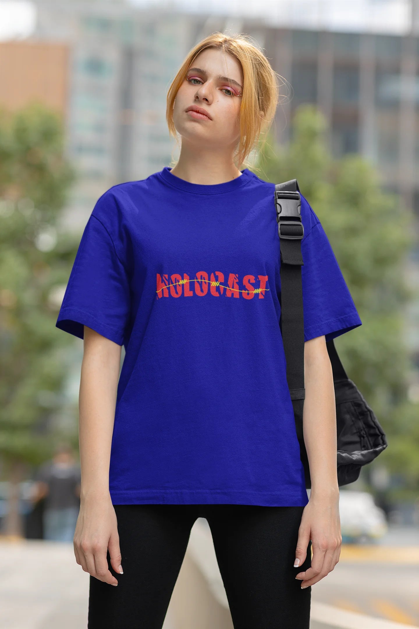 Holocast | Brutalism | Dropped Sleeve Unisex Tee