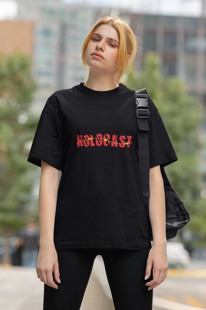 Holocast | Brutalism | Dropped Sleeve Unisex Tee