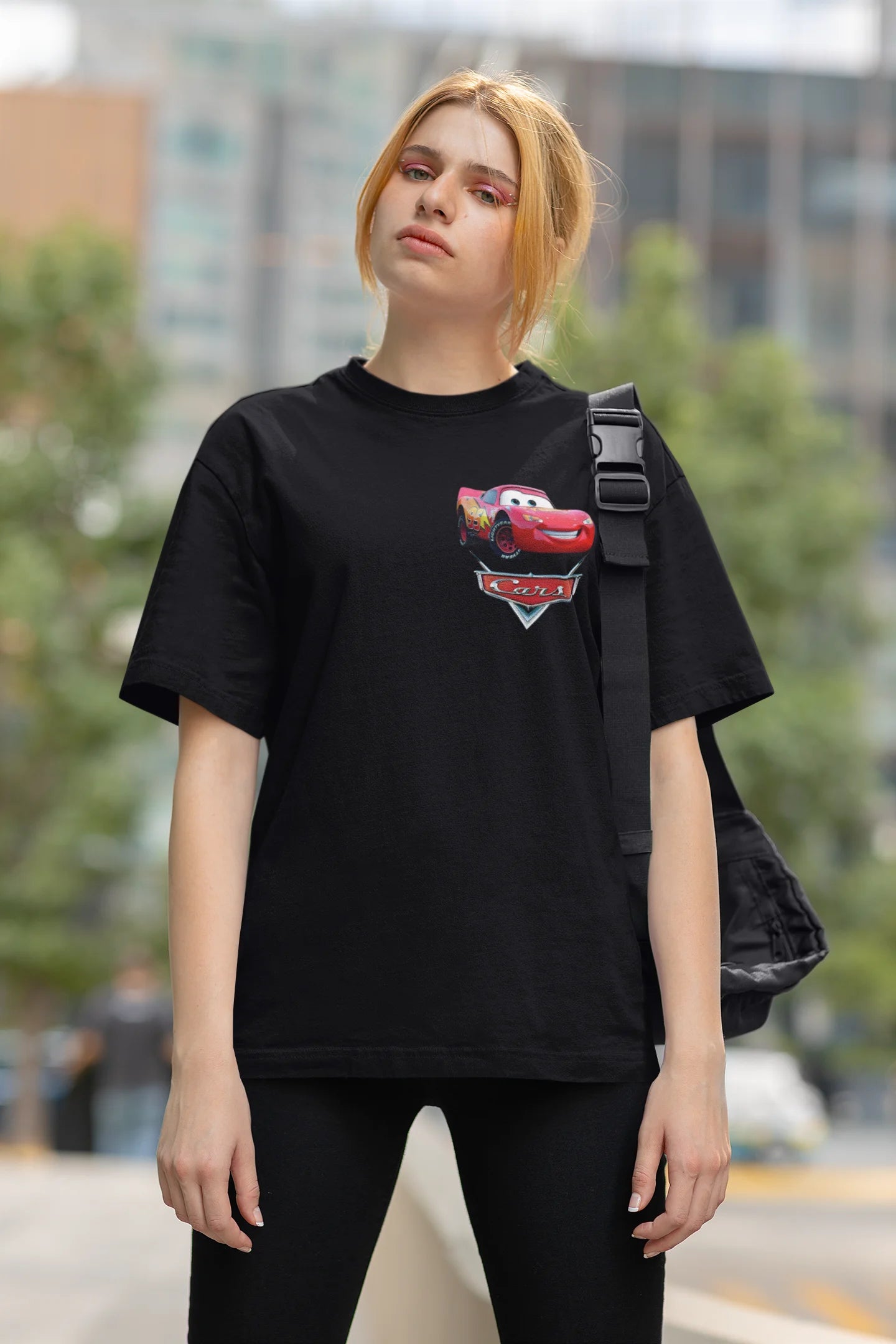 McQueen  | Super Cars | Dropped Sleeve Unisex Tee