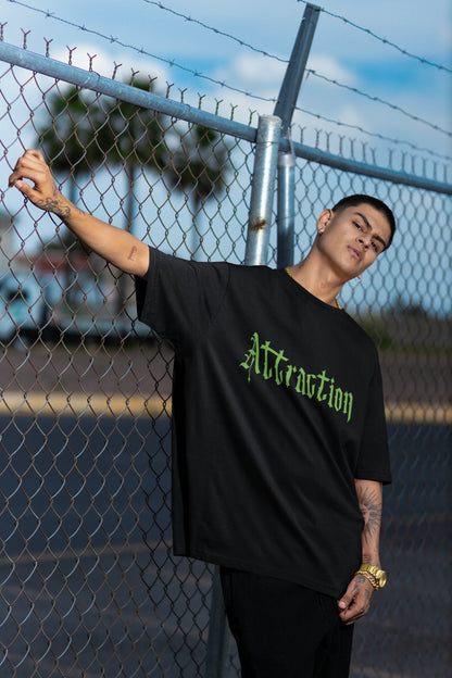Attraction | Brutalism | Dropped Sleeve Unisex Tee