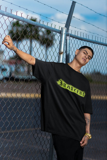 Innocent | Brutalism | Dropped Sleeve Unisex Tee