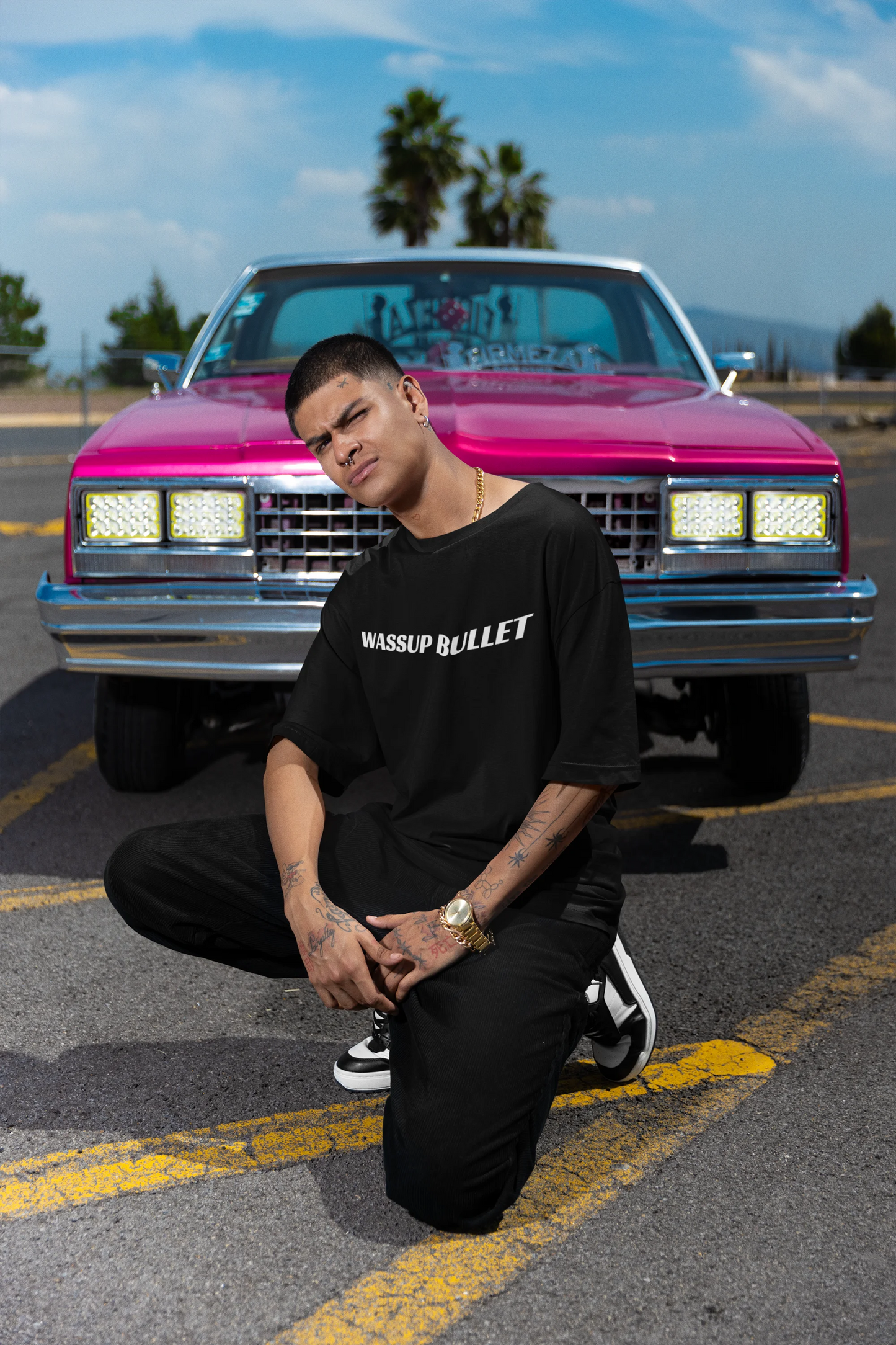 Wassup Bullet | Super Cars | Dropped Sleeve Unisex Tee