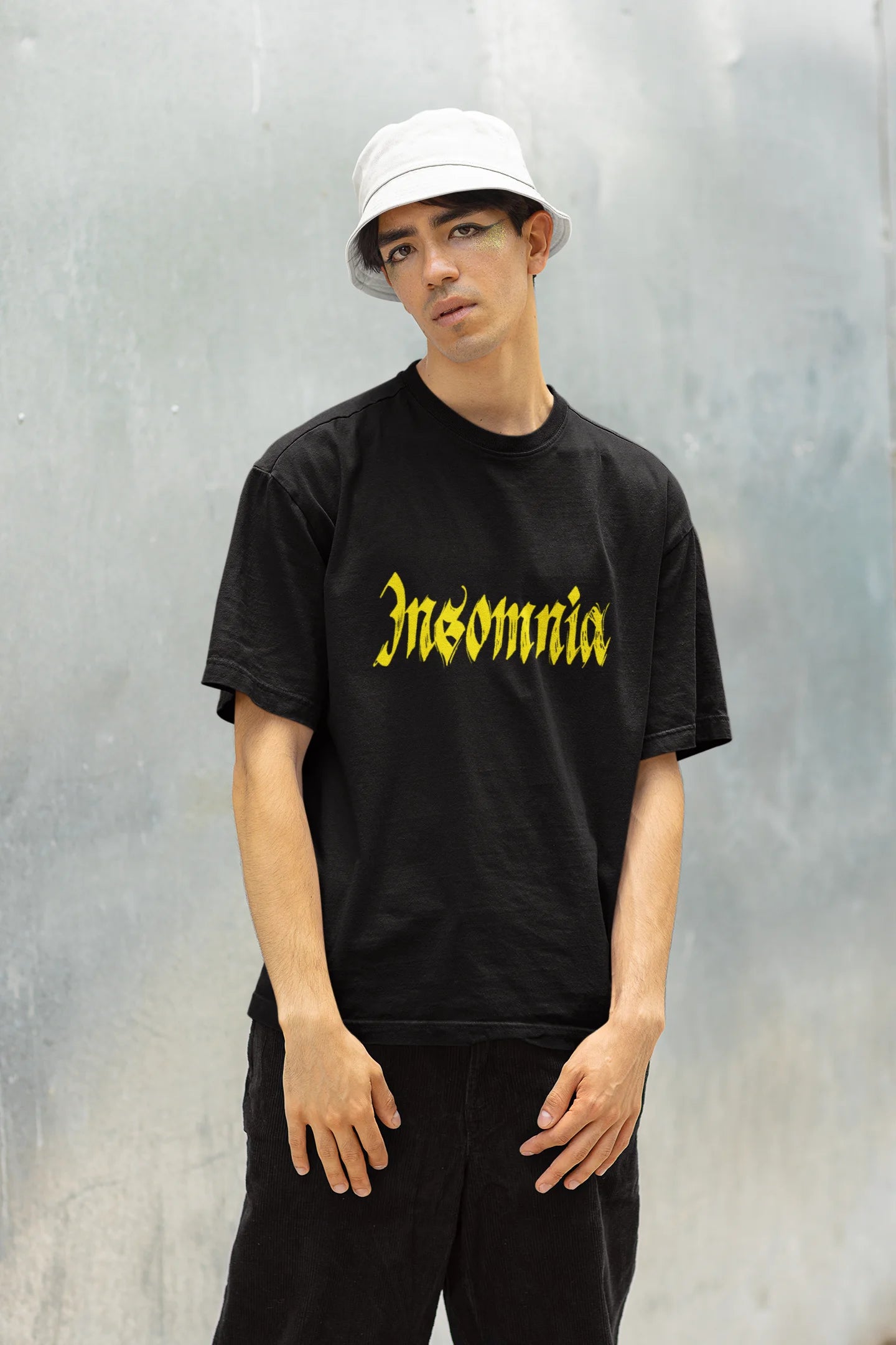 Insomnia | Brutalism | Dropped Sleeve Unisex Tee