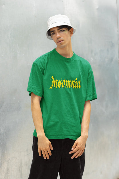 Insomnia | Brutalism | Dropped Sleeve Unisex Tee