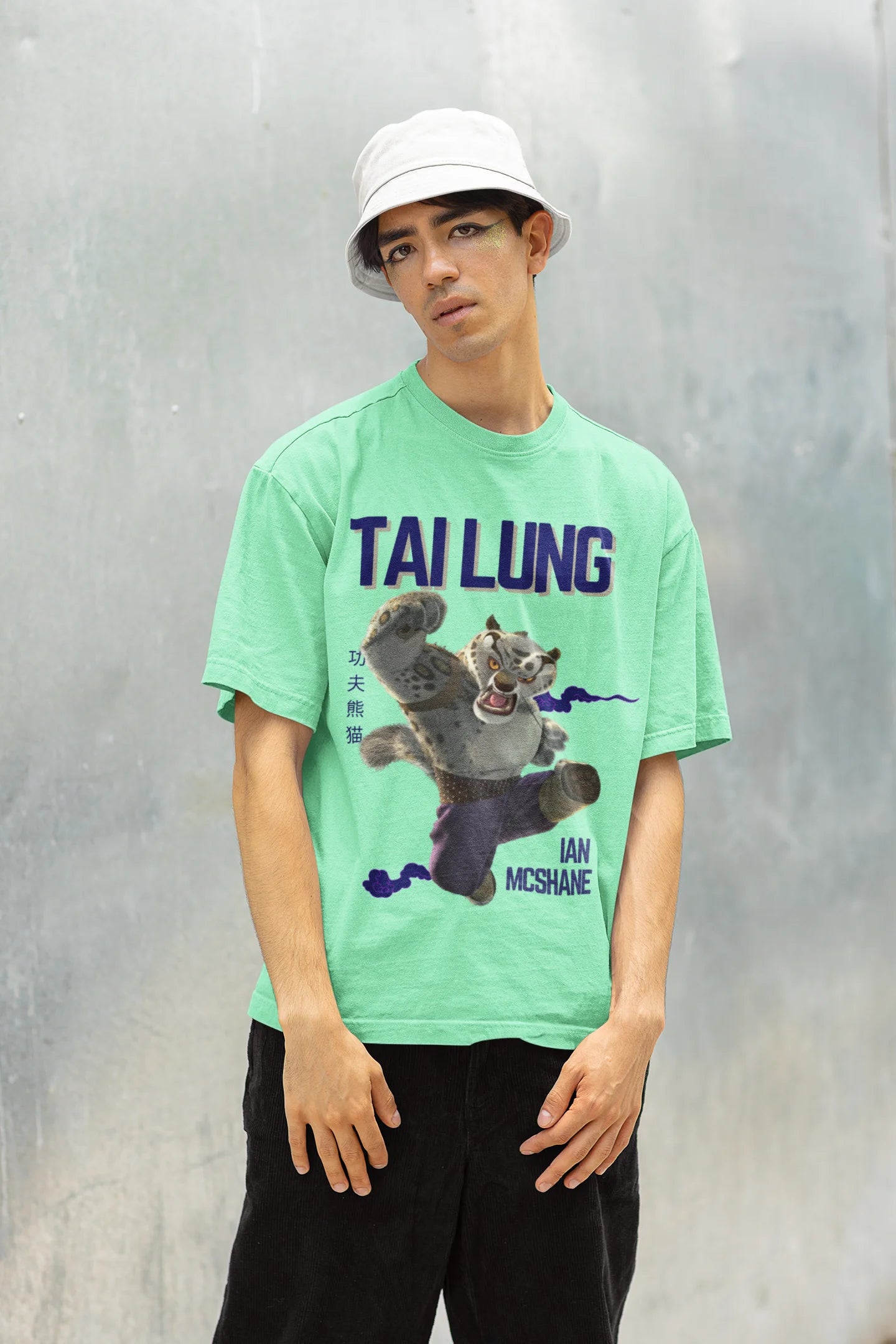 Tailung | Kung Fu Panda | Dropped Sleeve Unisex Tee