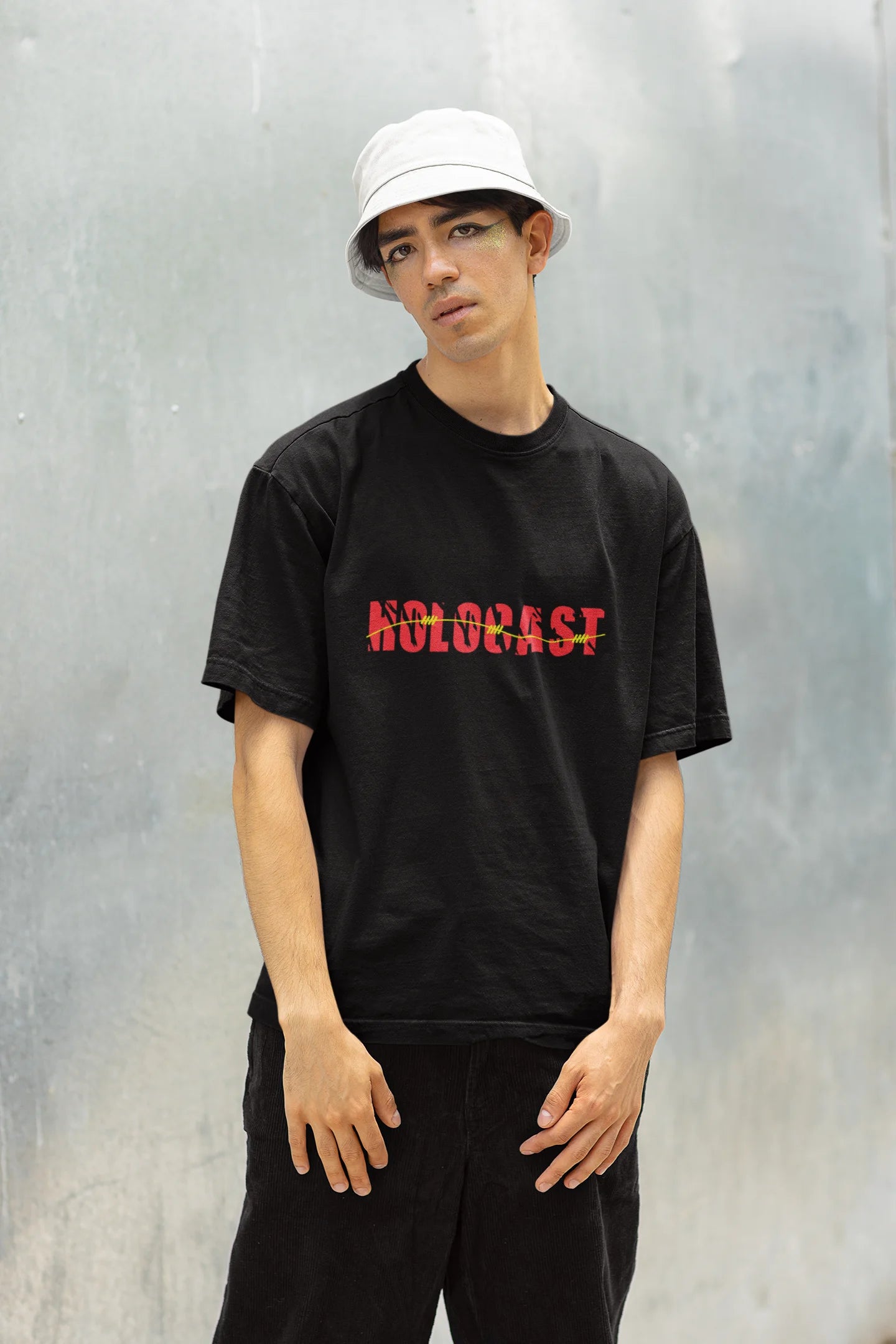 Holocast | Brutalism | Dropped Sleeve Unisex Tee