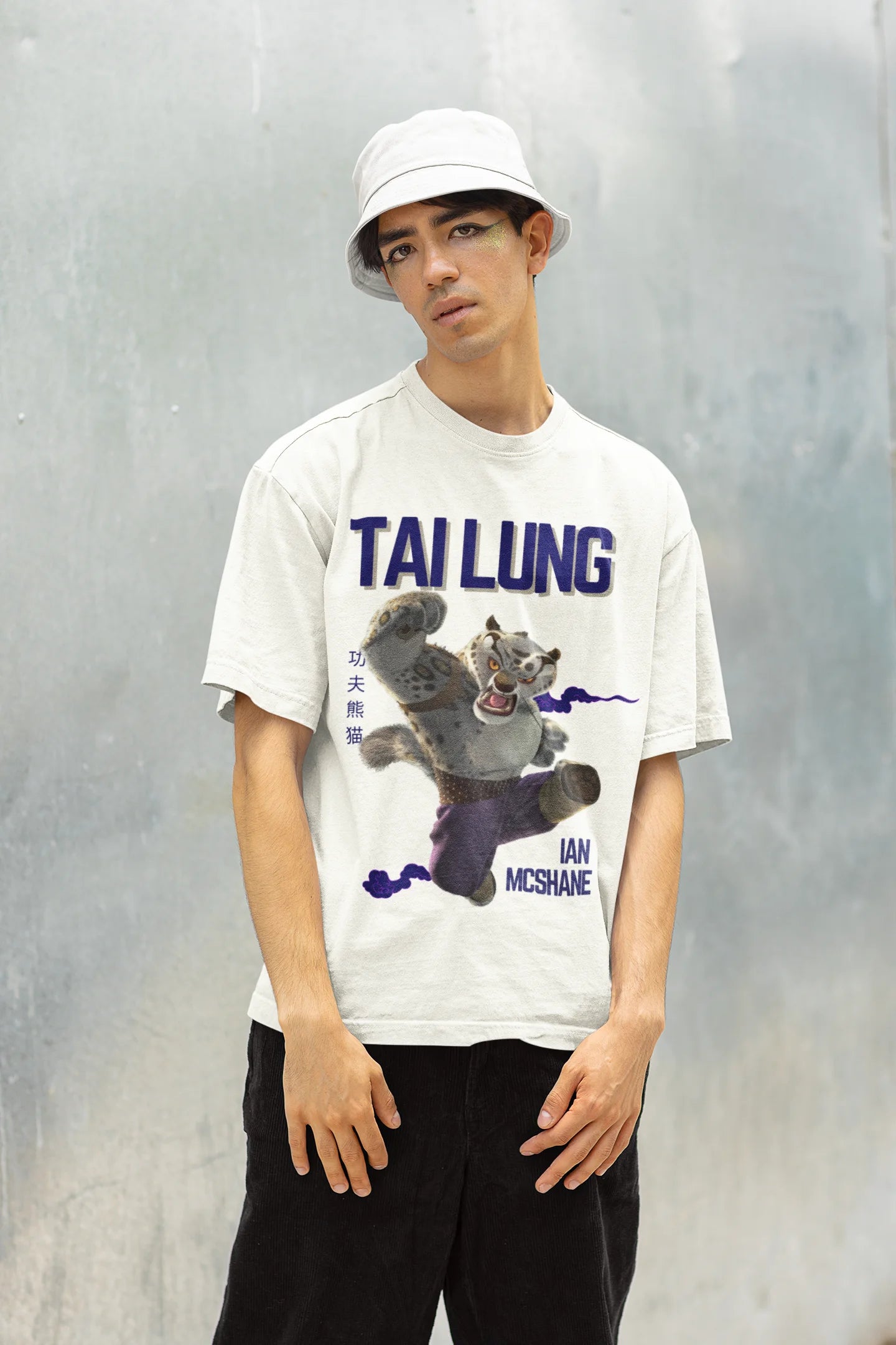 Tailung | Kung Fu Panda | Dropped Sleeve Unisex Tee