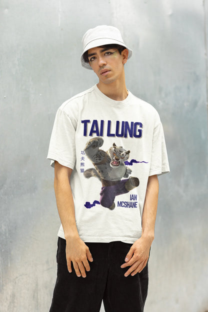 Tailung | Kung Fu Panda | Dropped Sleeve Unisex Tee