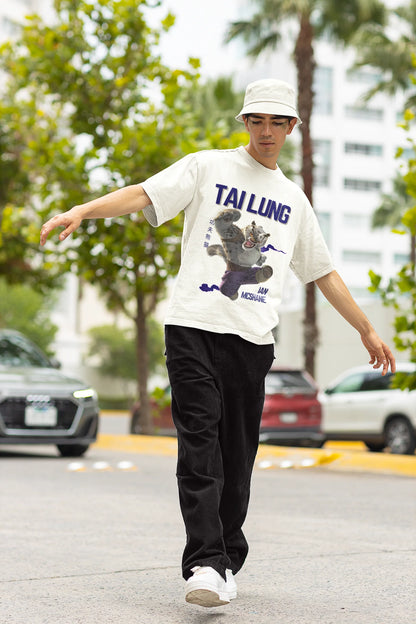 Tailung | Kung Fu Panda | Dropped Sleeve Unisex Tee