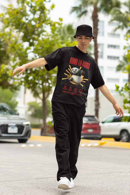 Yesterday is history | Kung Fu Panda | Dropped Sleeve Unisex Tee