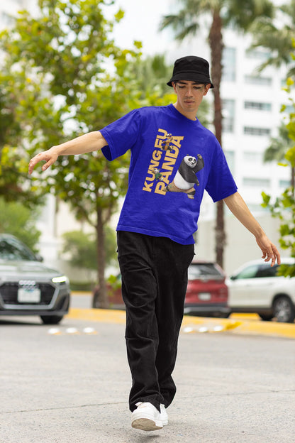 Kung Fu Panda Team | Kung Fu Panda | Dropped Sleeve Unisex Tee