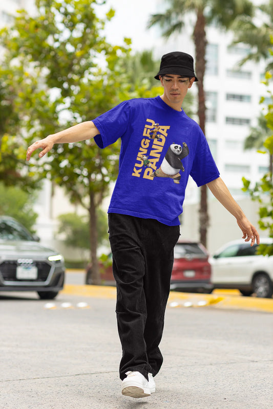 Kung Fu Panda Team | Kung Fu Panda | Dropped Sleeve Unisex Tee