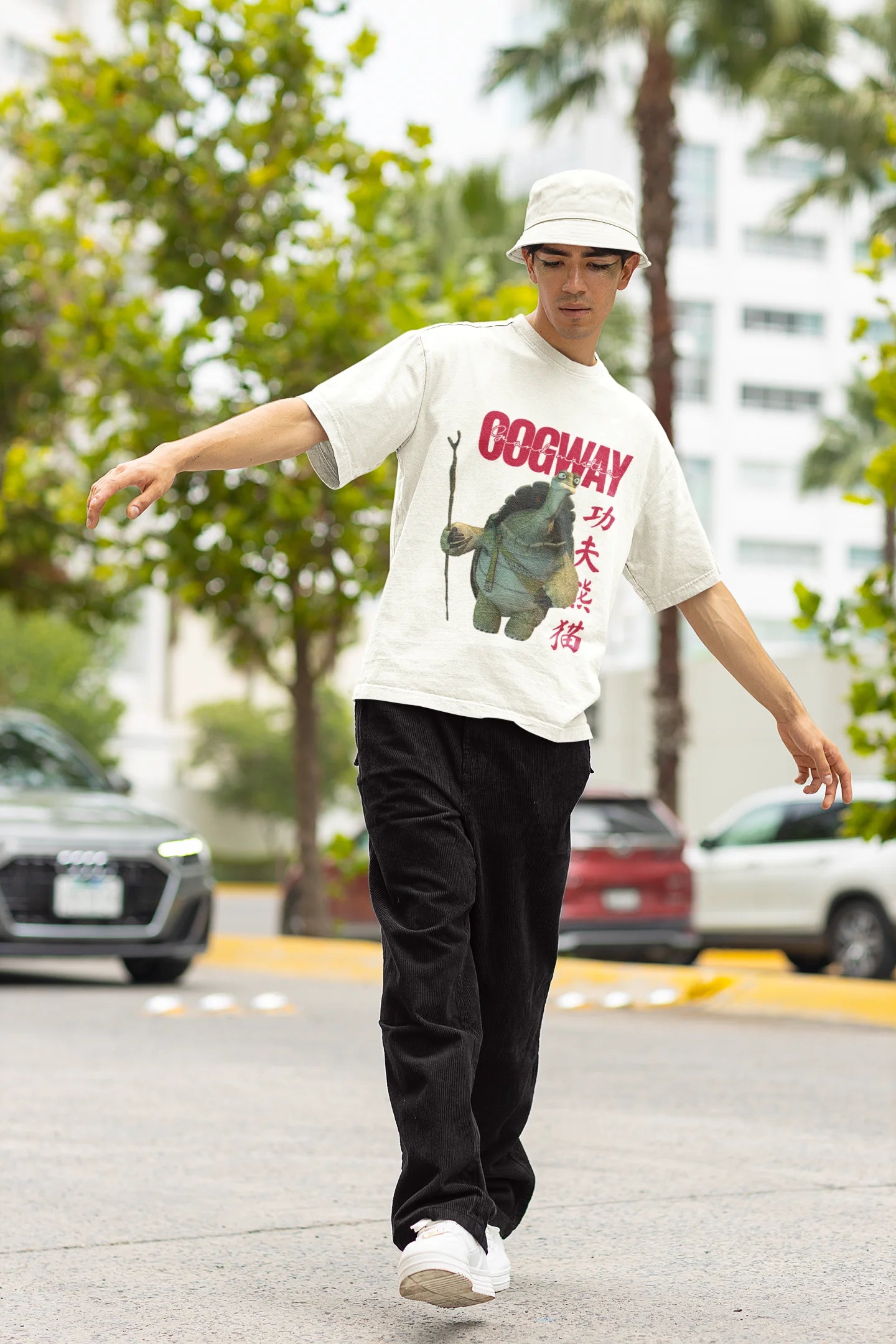 Oogway | Kung Fu Panda | Dropped Sleeve Unisex Tee
