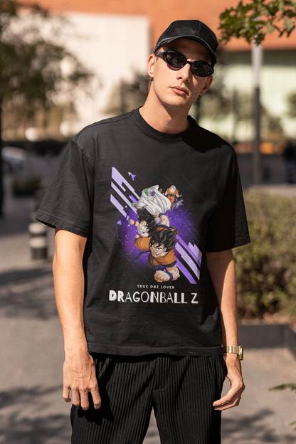 Dragon Ball Z Lover | Dragon Ball Z | Dropped Sleeve Unisex Tee | Broke Memer