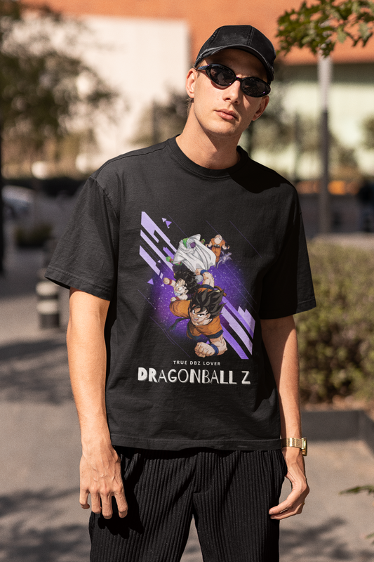 Dragon Ball Z Lover | Dragon Ball Z | Dropped Sleeve Unisex Tee | Broke Memer