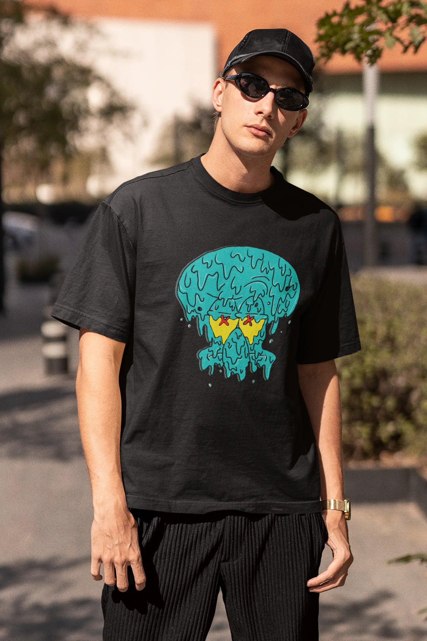 Squid | Disney | Dropped Sleeve Unisex Tee