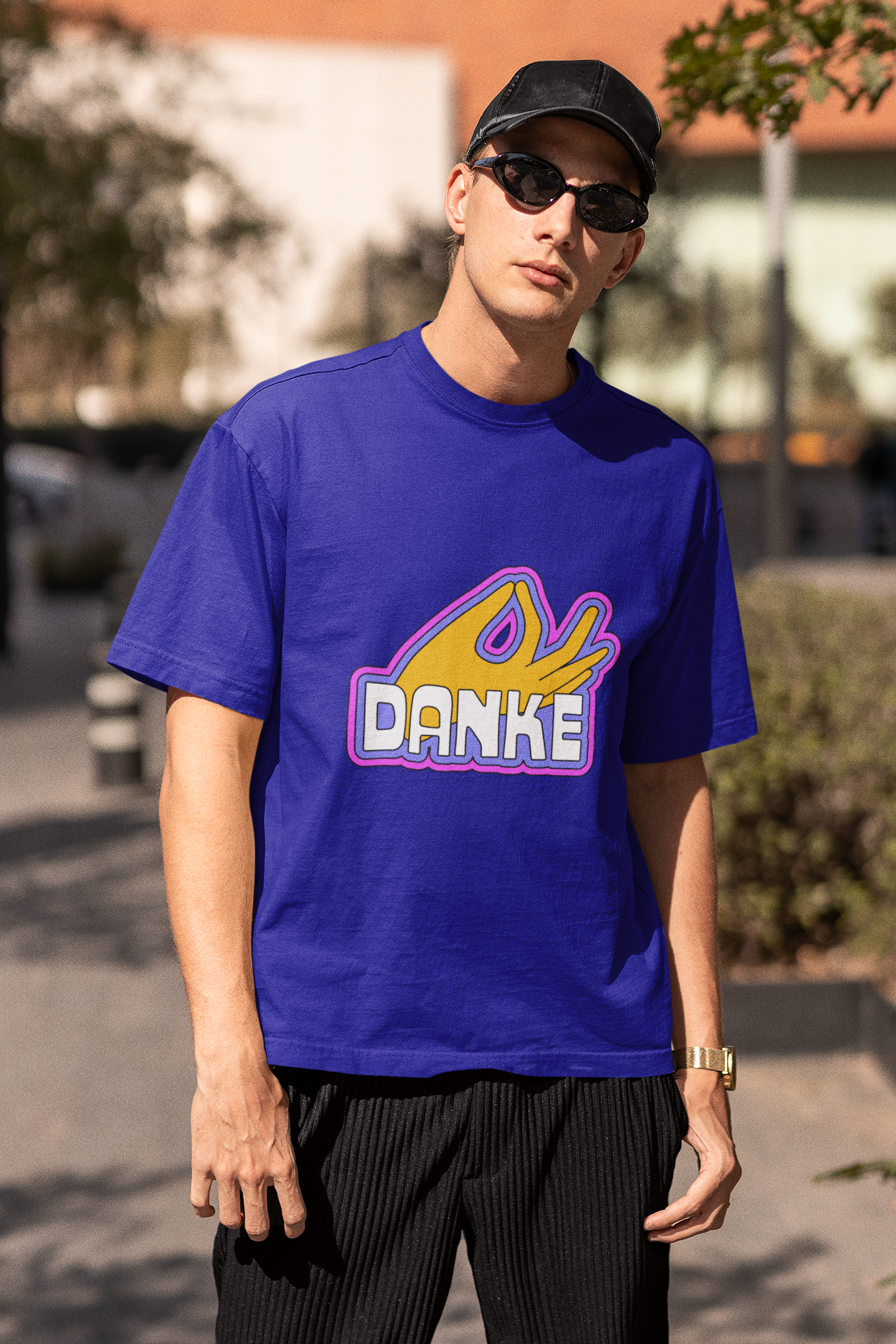 Danke | Premium Oversized Half Sleeve Unisex T-Shirt